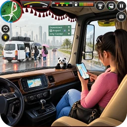 Van Driving: Dubai Van Game icon